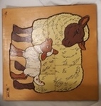 WOODEN SHEEP PUZZLE