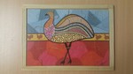 ABORIGINAL PRINT EMU PUZZLE