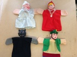LITTLE RED RIDING HOOD PUPPET SET