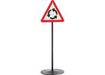 E2.734.3: ROUNDABOUT ROAD SAFETY SIGN