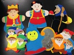 SNOW WHITE HAND PUPPETS