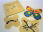GROWING PUZZLE -BUTTERFLY