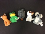 AUSTRALIAN ANIMAL FINGER PUPPETS
