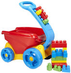 MEGA BLOCKS IN A WAGON.