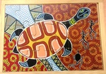 ABORIGINAL PRINT TURTLE