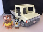 Bluey Tradies Ute