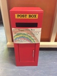 WOODEN POST BOX