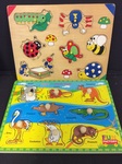 Bug & Animal Knobbed Puzzles