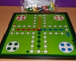 Magnetic Snakes and ladders and Ludo