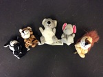 Wild Animal Finger Puppets
