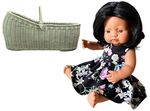 Doll with Carry Basket