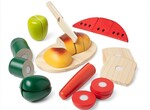 Wooden Cutting Food Playset