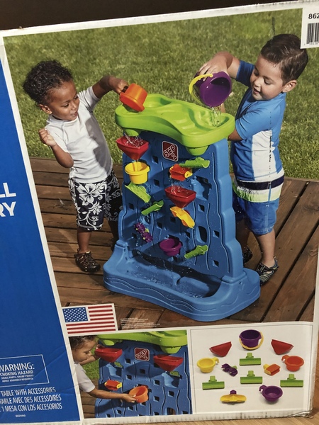 758: Waterfall discovery wall