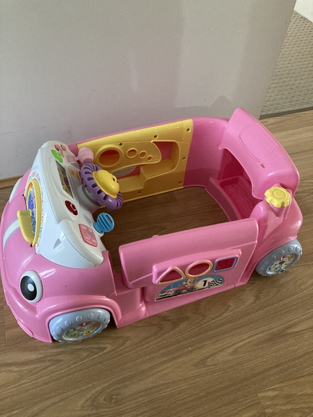 229: Pink sit in car