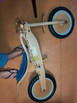 Wooden balance bike