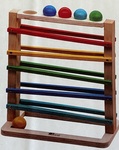 Track a ball rack