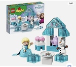 Duplo Elsa and Olaf tea party