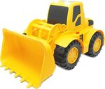 Yellow Front Loader Truck with Lights and Sounds