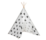 Monochrome Cross Teepee