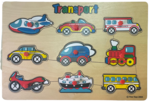 Wooden Puzzle: Transport