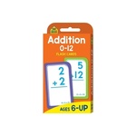 25007: School Zone: Addition 0-12 Flash Cards (2017 Ed)