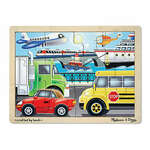 VEHICLES WOODEN PUZZLE