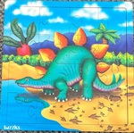 GREEN DINO PUZZLE