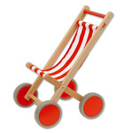 EDUCO BUGGY (RED AND WHITE STROLLER)