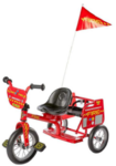 Tandem Bike - Fire