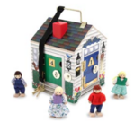 Four Door House with Keys