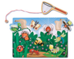 Magnetic Bug Catching Game