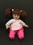 0121: Baby Doll with closing eyes