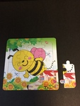 Bumble Bee puzzle, 5"x5"
