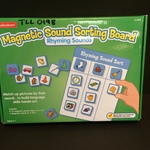 Magnetic Sound Sorting Board, rhyming sounds