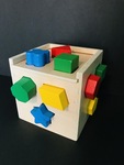 Wooden shape sorter