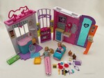 500: Barbie Pet Care Folding Playset