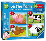 Puzzle, On The Farm First Puzzle (Ravensburger)