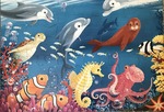 Puzzle, Super Sized Ocean Life (Ravensburger)