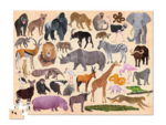 Puzzle, Thirty-Six Wild Animals (Crocodile Creek)