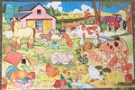  Puzzle, Giant Floor Puzzle - Farm (Galt)
