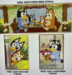 Puzzle, Bluey Peek-A-Boo, Chattermax & Picnic Lunch (3 Puzzles)