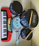 Drums Set (3 x Drums), Guitar & Keyboard