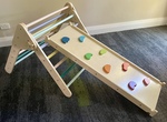 Rainbow Foldable Triangle & Ladder/Slide