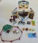 714: My Secret Horse Stable Playbox;  Playmobil
