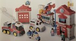 Fire Department Playset; Happy Kid