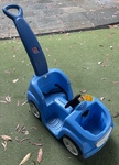 Push Car Blue, Small Size 1 cup holder, Step 2