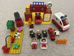 Duplo Small Fire Station Set