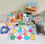 Grab & Go Box: Stack, Pack and Pull-Along