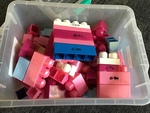 Pink Mega Bloks (No Count)