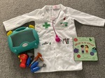 Doctor's Coat & Medical Kit
